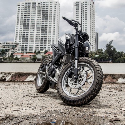 Garage Tự Thanh Đa độ Yamaha TFX 150 kiểu tracker độc đáo