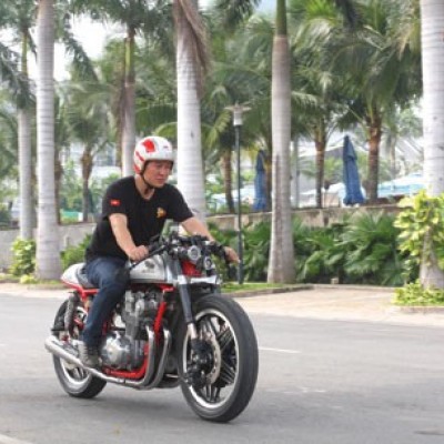 “Nài” thử cafe racer 750f độc đáo tại Việt Nam