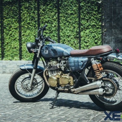 “Hàng hiếm” Honda CB350F độ tracker của garage Tự Thanh Đa