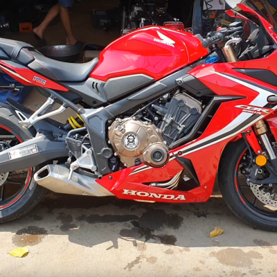 Móc pô Honda CBR650R by Tự Thanh Đa